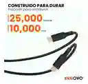 Cable Carga Rápida Datos Usb-c A Usb-c 3 Metros Calidad Premium Innovo