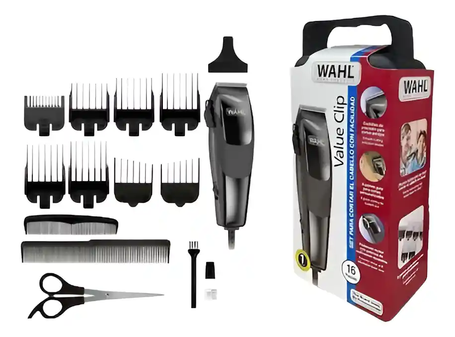 Wahl Maquina Value Clip Cortadora Kit 16 Piezas