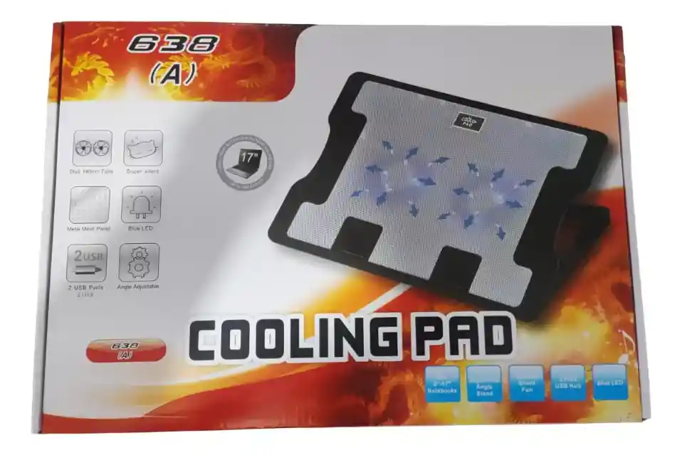Base Refrigerante Pc Doble Ventilador