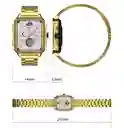 Reloj Smartwatch Inteligente Mobulaa Tw22 Negro Metalico