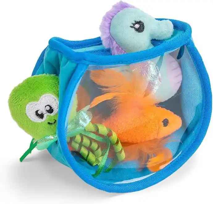Catstages Gato Mind Games Hide Seek Fish Bowl