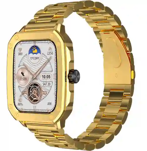 Reloj Smartwatch Inteligente Mobulaa Tw22 Dorado