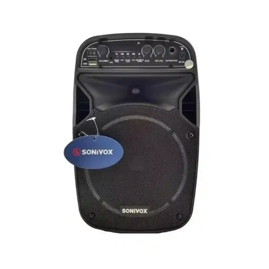 Parlante Sonivox 65 Pulgadas Vs-ps1862 Negro