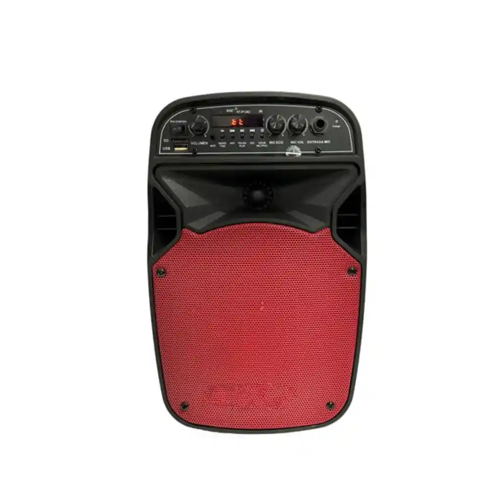 Parlante Sonivox 65 Pulgadas Vs-ps1862 Rojo