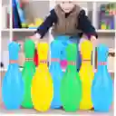 Juego De Bolos Para Niños Plástico De Alta Resistencia