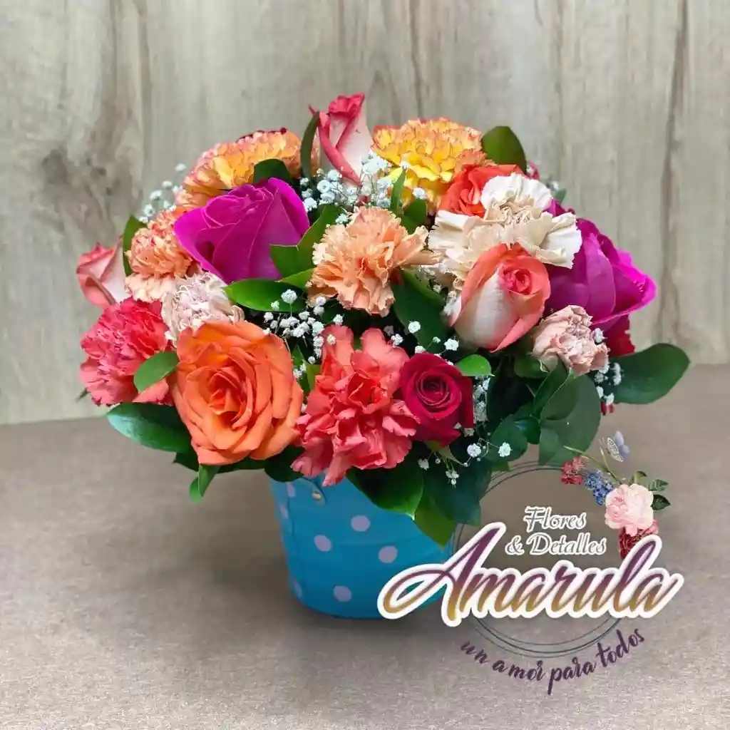 Arreglo Rosas Tropical