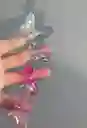 Gancho Mariposa Para El Cabello – Transparente Mediana X1un