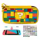 Estuche Edicion Signo ?+ Vidrio + 2 Grips Para Nintendo Switch