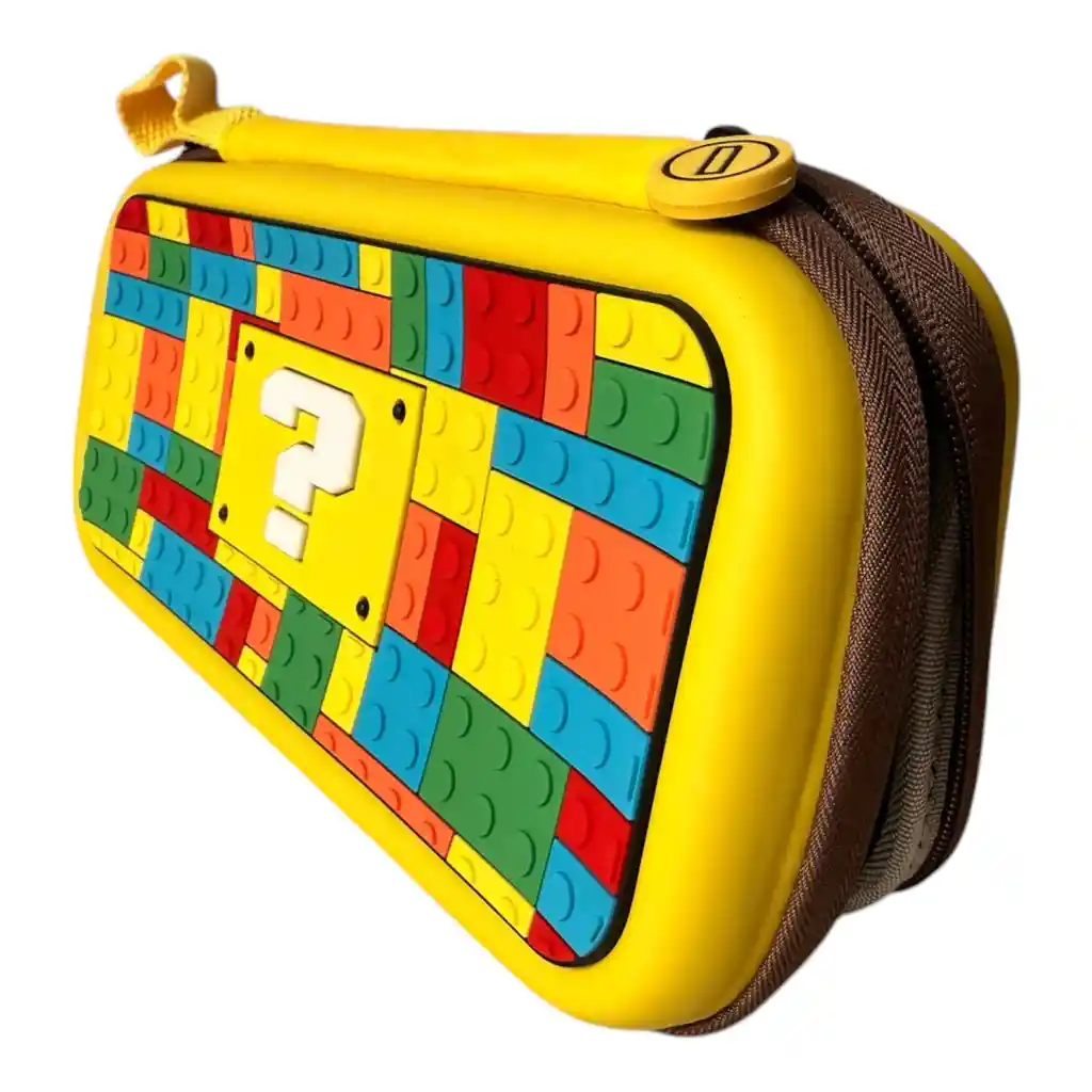 Estuche Edicion Signo ?+ Vidrio + 2 Grips Para Nintendo Switch