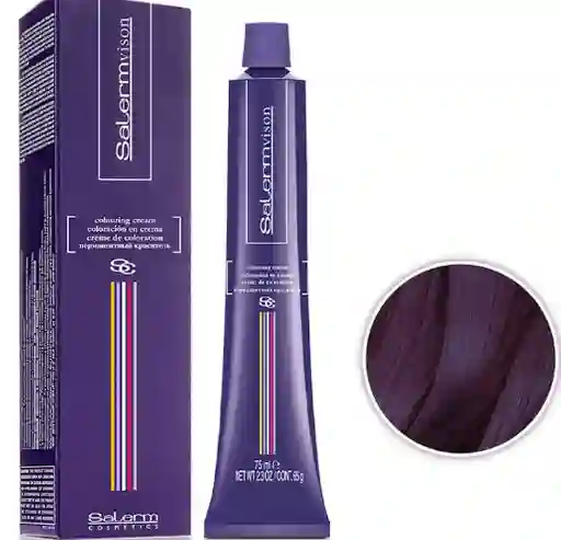 Salerm Tinte Tono Fc9 Violeta (incluye Peróxido, Guantes Y Tratamiento)