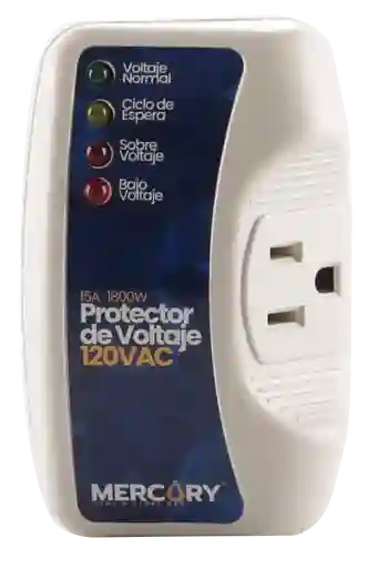 Protector De Voltaje 15a 1800w 120v Ac Blíster – Cuida Tus Electrodomésticos