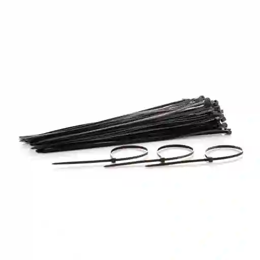 Correas De Amarre En Nylon 30 cm X 5 mm Negro Bridas De Sujeción Resistentes (bolsa 100 Unidades)