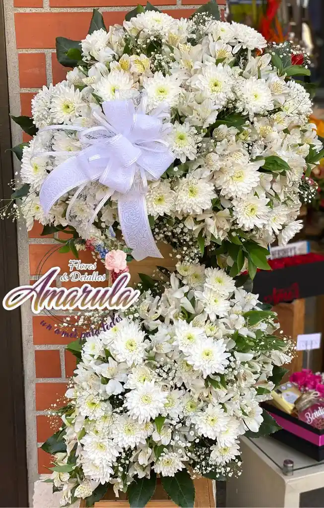 Arreglo Funebre Doble Base
