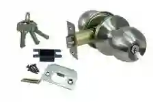 Cerradura Chapa Bola Safe Entrada Principal Llave-llave