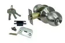 Cerradura Chapa Bola Safe Entrada Principal Llave-llave