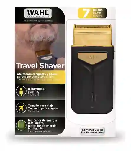 Afeitadora De Viaje Wahl Travel Shaver Inalambrica 3025441