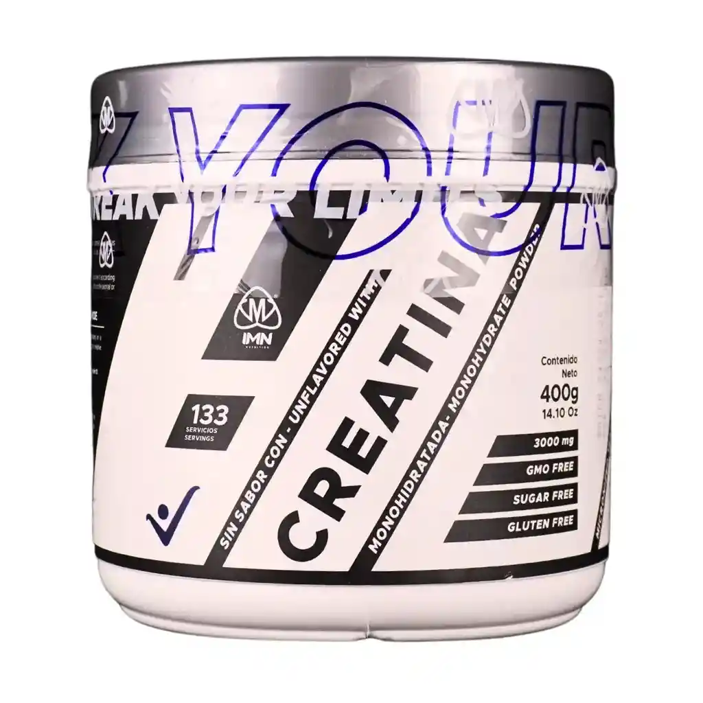 Creatina Monohidratada Imn 400 Gramos