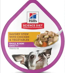 Hills Small Paws Adult 7+ Stew With Chicken 99gr