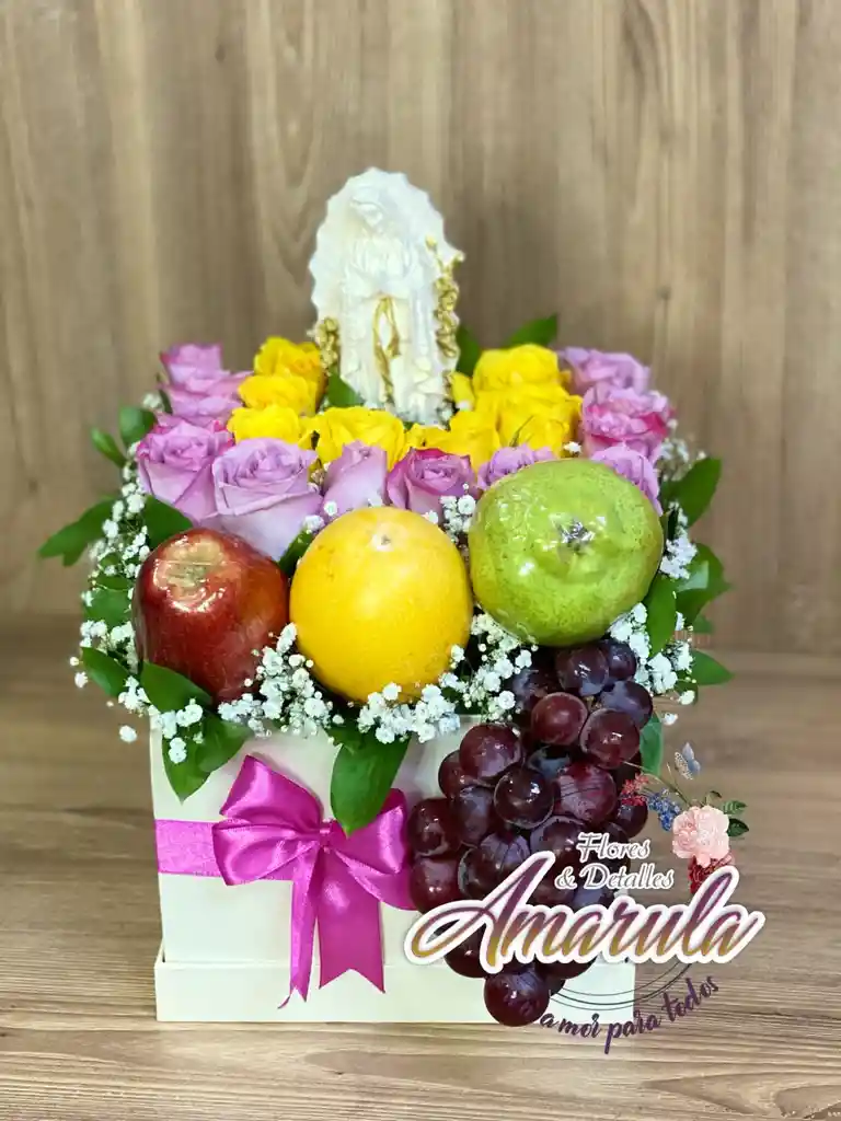 Caja Virgen Con Fruta