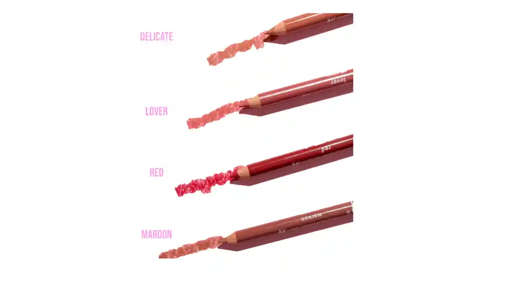 Lapiz Tono Maroon Delineador De Labios Lip Liner Girly