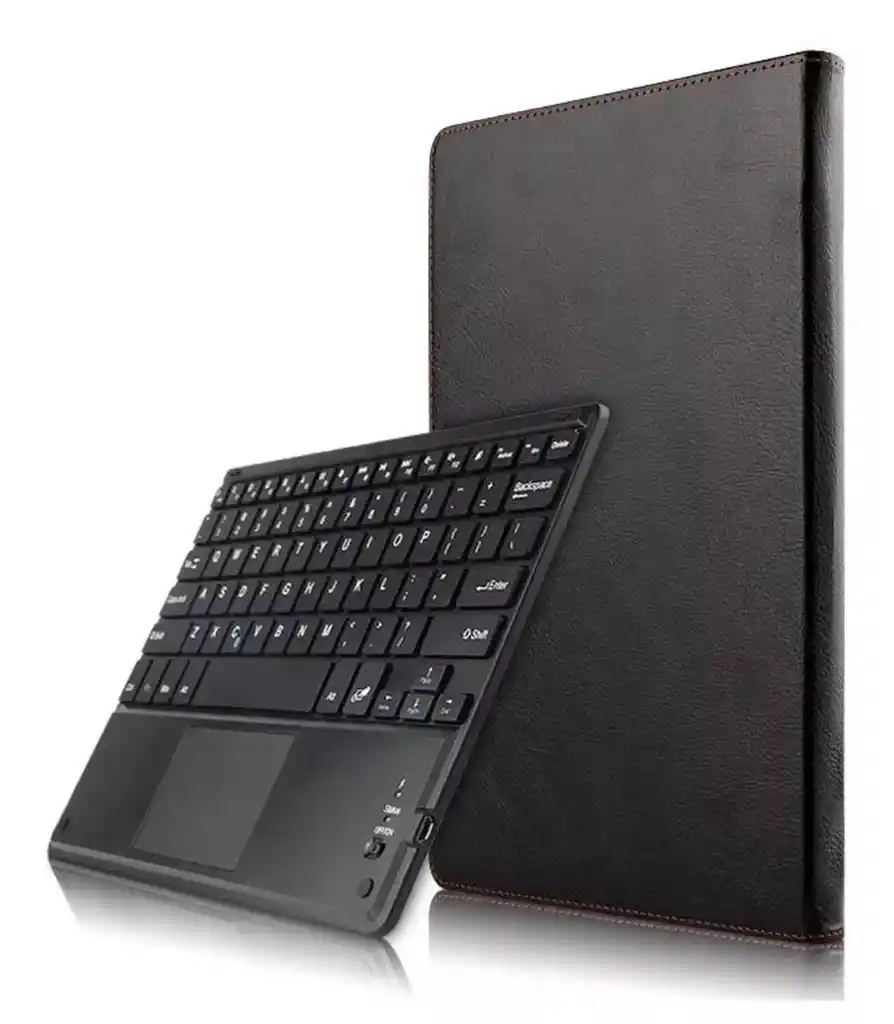 Teclado Para Smartphone, Pc, Tablets. Bluetooth Keyboard Tpc-018 Blanco Igoma