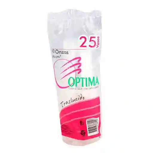 Optima Vaso Traslúcido 10 Oz