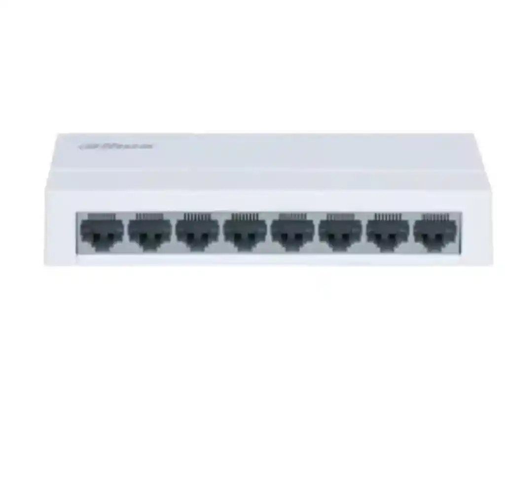 Switch Multipuerto Ethernet 8 Puertos 10/100 Dahua Pfs-3008