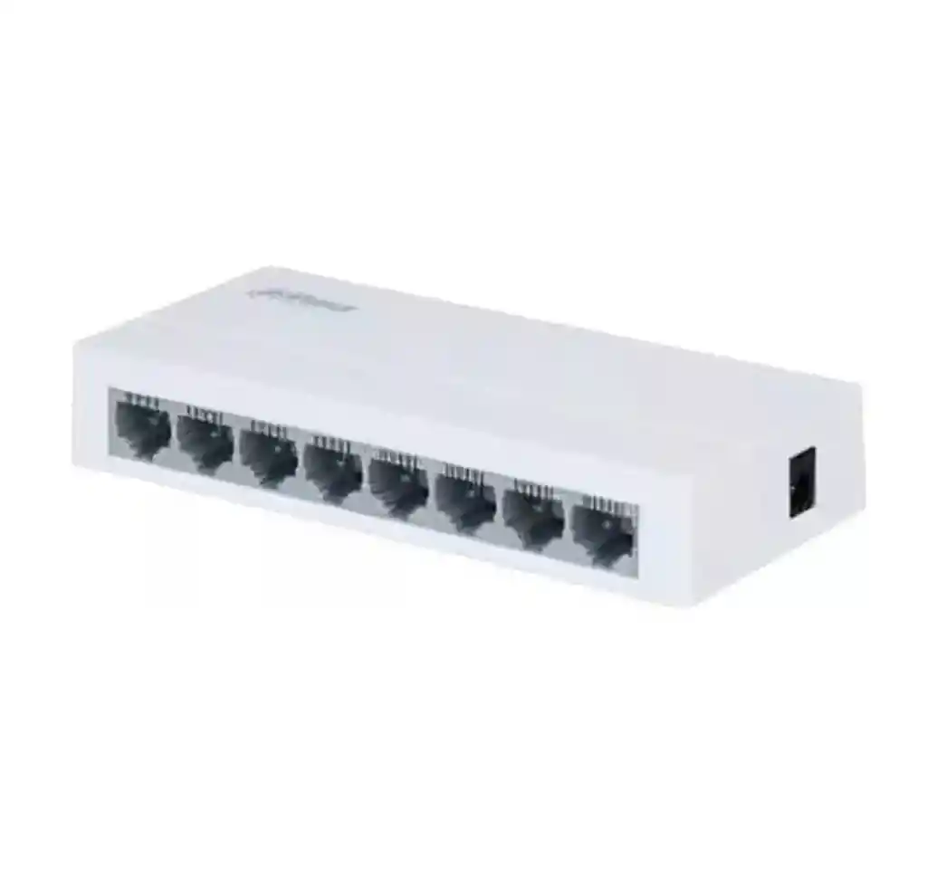 Switch Multipuerto Ethernet 8 Puertos 10/100 Dahua Pfs-3008