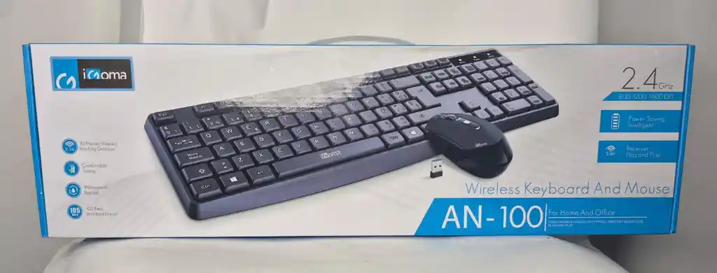 Combo Teclado Y Mouse An-100 Igoma