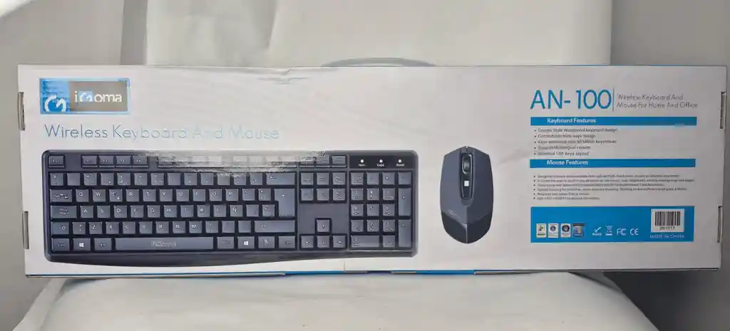 Combo Teclado Y Mouse An-100 Igoma