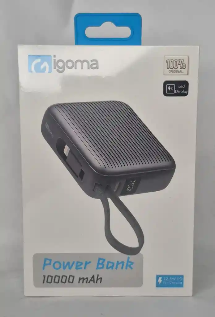 Power Bank 10000mah Pw-1012 Igoma
