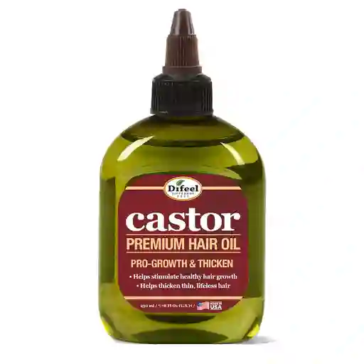Difeel Aceite De Ricino Crecimiento Del Cabello 210ml Castor Oil