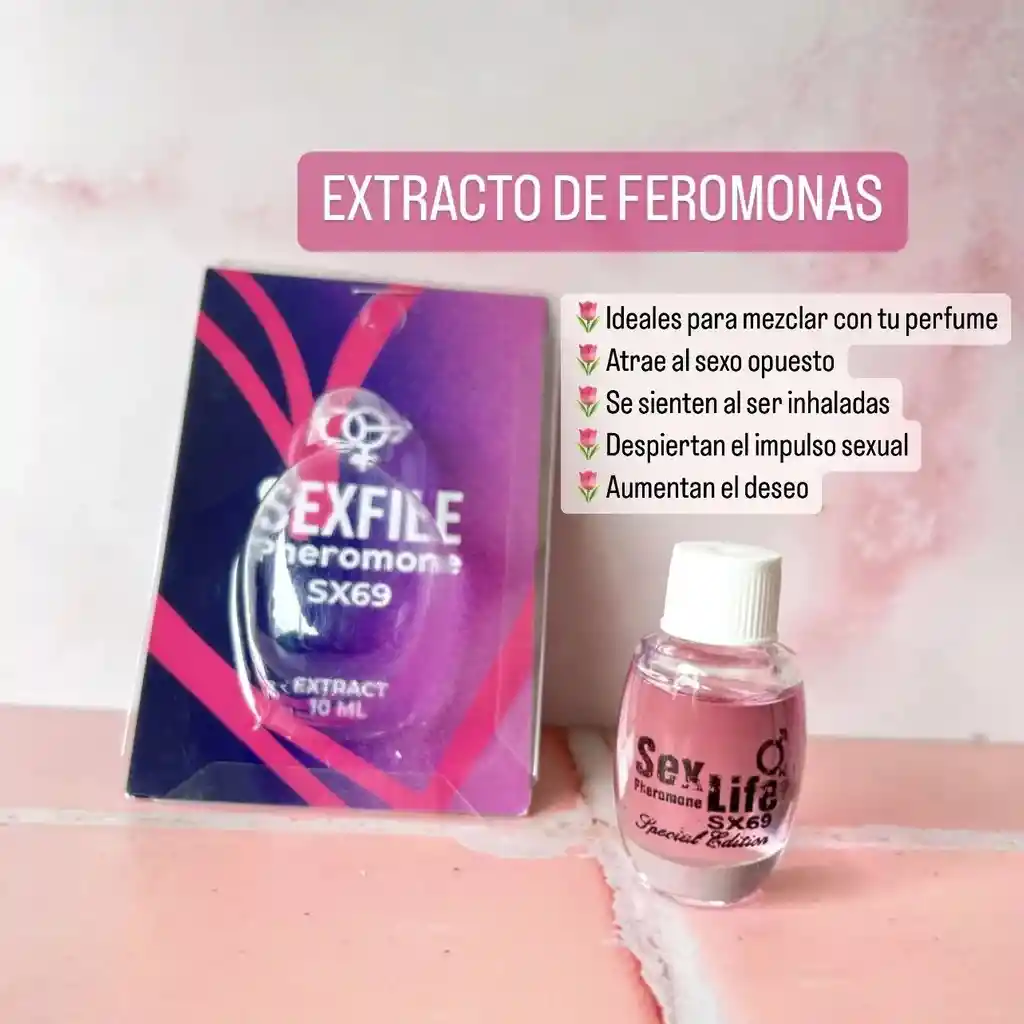 Feromonas Puras Mujer 10ml Extracto