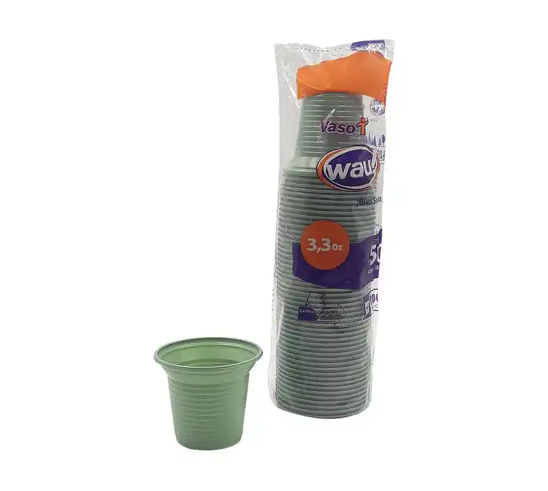 Wau Vaso Colores 3.3 Oz