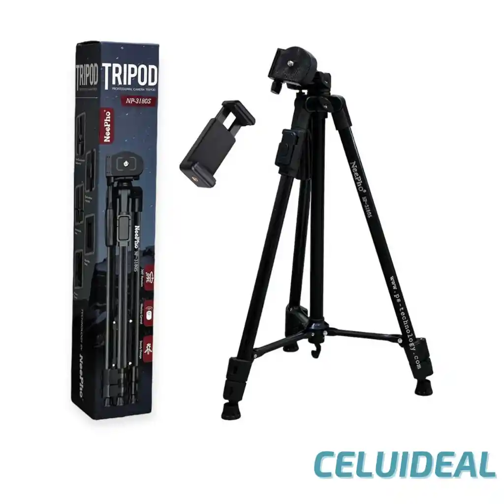 Tripode Celular/cámara Profesional 136cm Neepho Np-3180