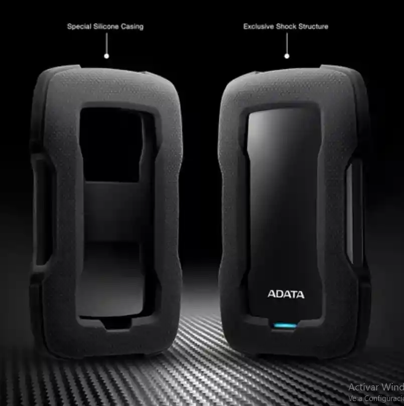 Adata Ahd330-1tu31-cbk Disco Usb 3.0 Externo 1tb Antigolpes Hd330
