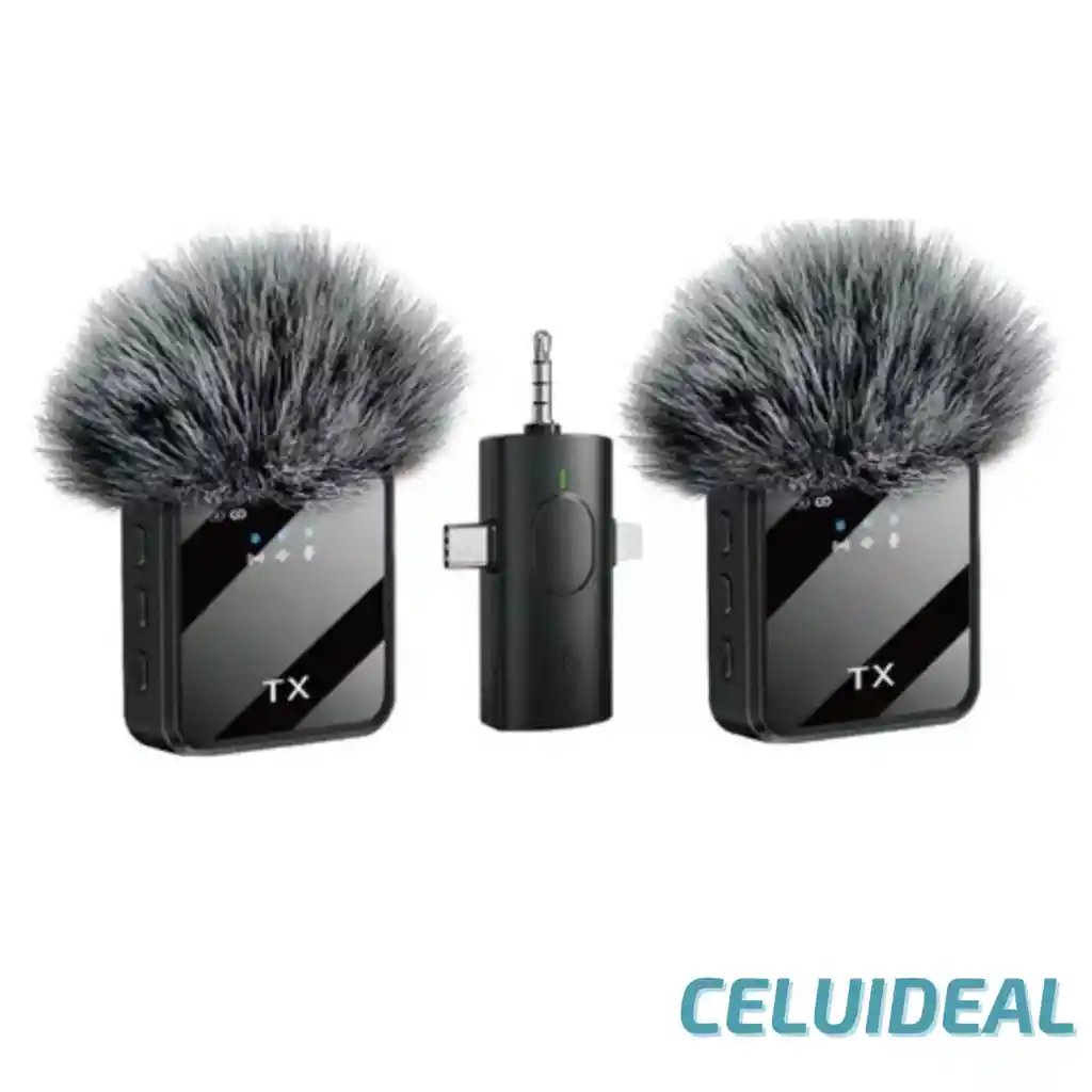 Microfono Inalambrico F11-2 (x2) Iphone/android/plug