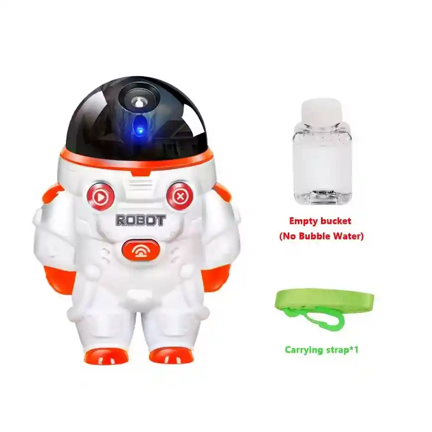 Robot Astronauta Burbujas / Burbujero Musical Juguete Niños