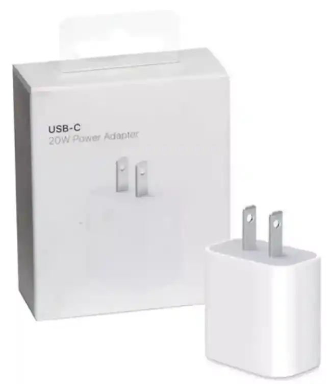Cargador Apple Iphone Carga Rapida 20w Tipo-c