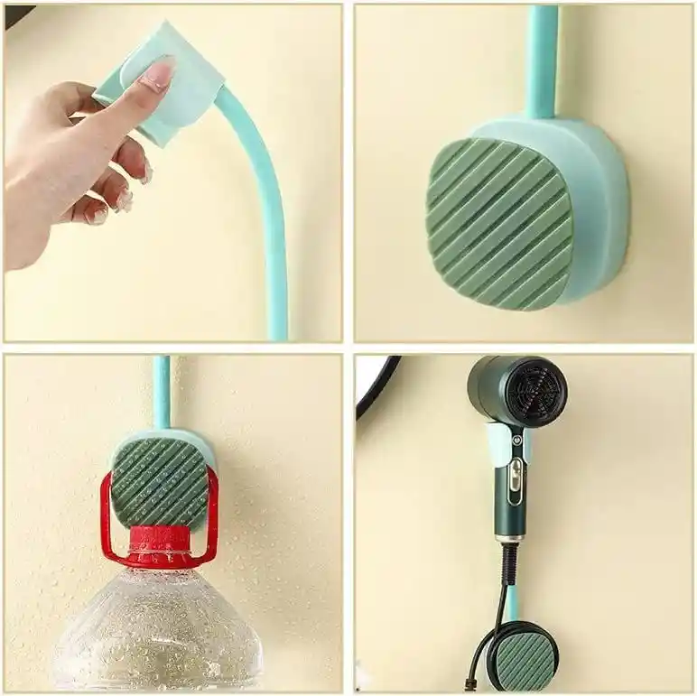 Soporte Para Secador De Pelo Montado En La Pared