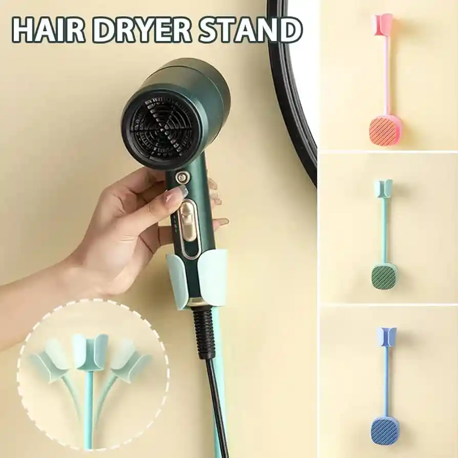 Soporte Para Secador De Pelo Montado En La Pared