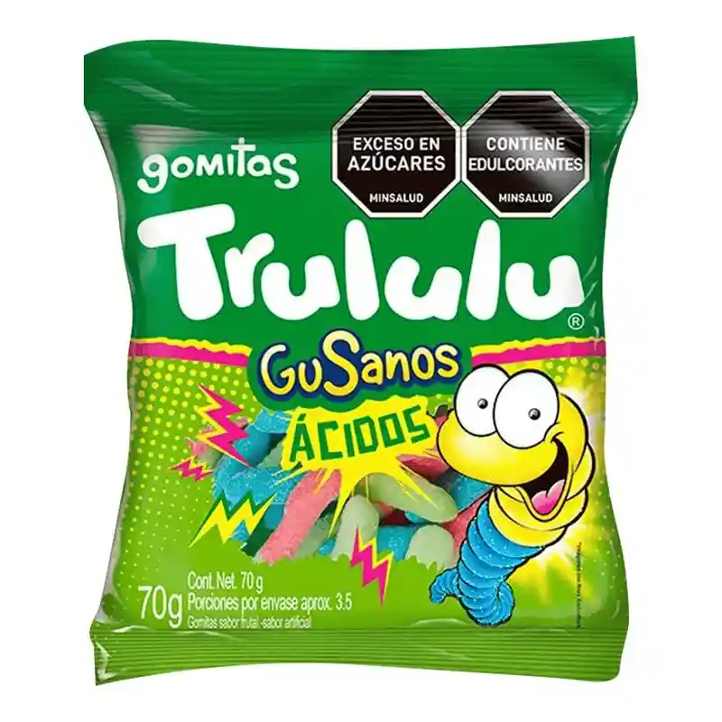 Gomitas Trululu Gusanos Ácidos