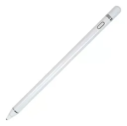 Lápiz Óptico Stylus Pencil Recargable Para Tablet Celulares Hasta 15 Hr Blanco Innovo