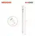 Lápiz Óptico Stylus Pencil Recargable Para Tablet Celulares Hasta 15 Hr Blanco Innovo