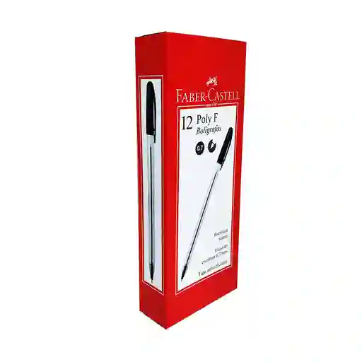 Bolígrafos Poly F Caja Negro