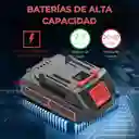 Motosierra Eléctrica Dos Baterías Recargables Sierra Cadena
