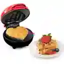 Waflera Eléctrica En Forma Corazón Antiadherente Pancakes