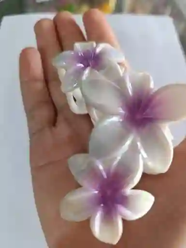 Pinza De Flor Morada X1uni