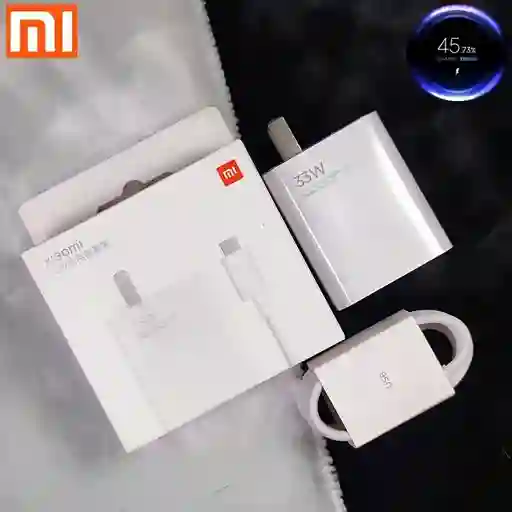 Cargador Xiaomi Original 33w Carga Rapida Turbo
