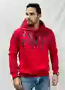 Buzo Spiderman Rojo Talla L Unisex